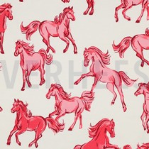 FRENCH TERRY DIGITAL HORSES OFF WHITE (thumbnail)