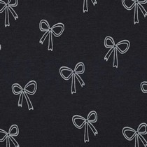 JERSEY MELANGE GLITTER BOWS INDIGO MELANGE (thumbnail)