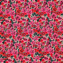 ROSELLA STRETCH DIGITAL FLOWERS LIGHT PINK / PETROL (thumbnail)