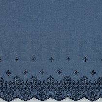 JEANS BORDER EMBROIDERY JEANS (thumbnail)