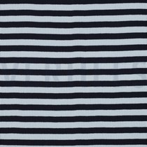 WAFFLE YARN DYED STRIPES NAVY / BLUE (thumbnail)