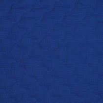 DOUBLE GAUZE QUILT COBALT (thumbnail)