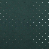 BABYCORD GOLD FOIL DOT DARK GREEN (thumbnail)