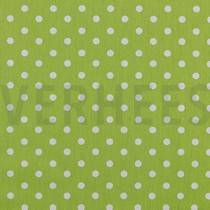 POPLIN DOTS LIME (thumbnail)