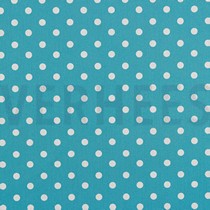 POPLIN DOTS TURQUOISE (thumbnail)