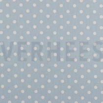 POPLIN DOTS LIGHT BLUE (thumbnail)