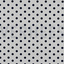 POPLIN DOTS WHITE/NAVY (thumbnail)