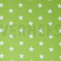 POPLIN STARS LIME (thumbnail)