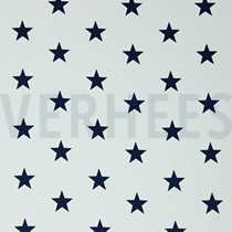 POPLIN STARS WHITE/NAVY (thumbnail)