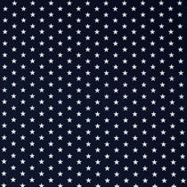 POPLIN PETIT STARS NAVY (thumbnail)