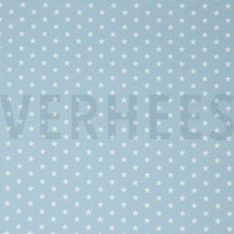 POPLIN PETIT STARS LIGHT BLUE (thumbnail)