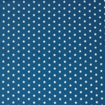 POPLIN PETIT STARS BLUE (thumbnail)