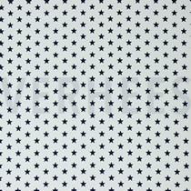 POPLIN PETIT STARS WHITE/NAVY (thumbnail)