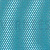 POPLIN MINI STARS TURQUOISE (thumbnail)