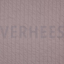 QUILTED JERSEY STRIPE OLD PURPLE (thumbnail)