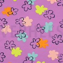 JERSEY FLOWERS PURPLE (thumbnail)