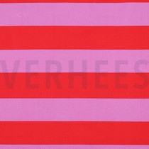 CANVAS STRIPES RED/MAUVE (thumbnail)