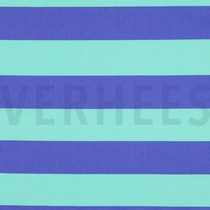 CANVAS STRIPES MINT/BLUE (thumbnail)