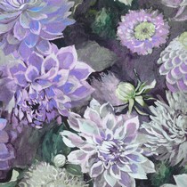 CANVAS DIGITAL FLOWERS PURPLE (thumbnail)