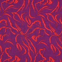 ROSELLA STRETCH ABSTRACT PURPLE (thumbnail)