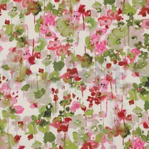 VISCOSE SATIN DIGITAL FLOWERS ECRU (thumbnail)