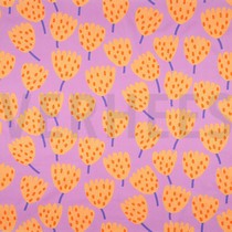 FINE POPLIN TULIPS NERIDA HANSEN LAVENDER (thumbnail)