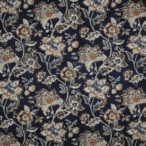 CANVAS DIGITAL FLOWERS NAVY (thumbnail)