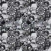 JERSEY DIGITAL SKULLS WHITE (thumbnail)