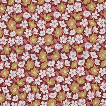 JERSEY GLITTER FLOWERS BRICK RED (thumbnail)