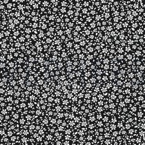 VISCOSE POPLIN STRETCH SMALL FLOWERS BLACK (thumbnail)