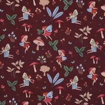 FINE POPLIN FAIRYTALE BORDEAUX (thumbnail)