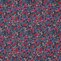 POPLIN DIGITAL SMALL FLOWERS NAVY (thumbnail)