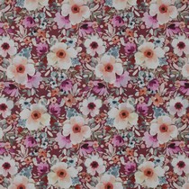 POPLIN DIGITAL FLOWERS MAUVE (thumbnail)