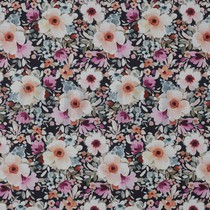 POPLIN DIGITAL FLOWERS NAVY (thumbnail)