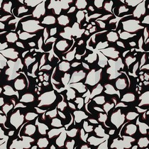 VISCOSE POPLIN STRETCH BIG FLOWERS BLACK (thumbnail)