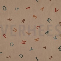 POPLIN LETTERS SAND (thumbnail)