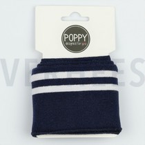 CUFFS STRIPE 7CM NAVY (thumbnail)