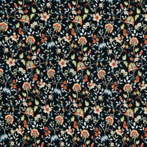 RIB JERSEY DIGITAL FLOWERS NAVY (thumbnail)