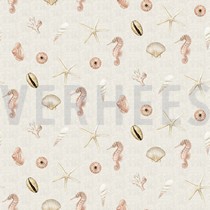 CANVAS DIGITAL SHELLS LINEN ECRU (thumbnail)