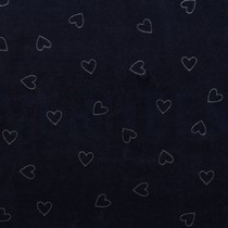 NICKY GLITTER HEARTS NAVY (thumbnail)