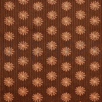 WASHED CORDUROY FLOWERS LIGHT BROWN (thumbnail)