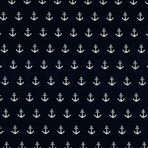 POPLIN ANCHOR NAVY (thumbnail)