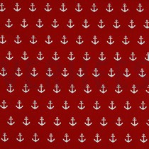 POPLIN ANCHOR RED (thumbnail)