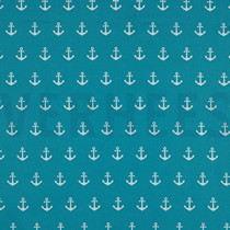 POPLIN ANCHOR TURQUOISE (thumbnail)