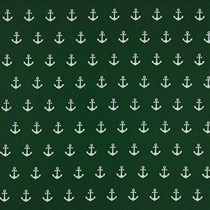 POPLIN ANCHOR DARK GREEN (thumbnail)