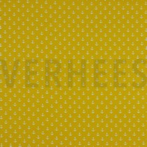 POPLIN PETIT ANCHOR YELLOW (thumbnail)