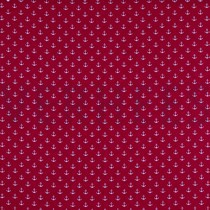 POPLIN PETIT ANCHOR CERISE (thumbnail)