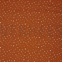 POPLIN GLITTER DOTS RUST (thumbnail)