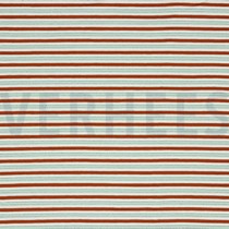 JERSEY STRIPES LUREX TERRA/SILVER (thumbnail)