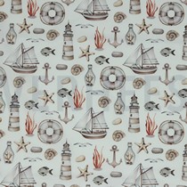 POPLIN DIGITAL MARITIME WHITE (thumbnail)